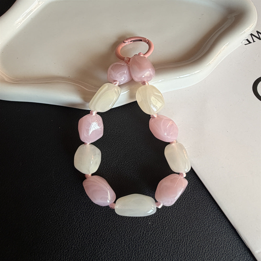 Handmade Beaded Charm Keychain Stornfield