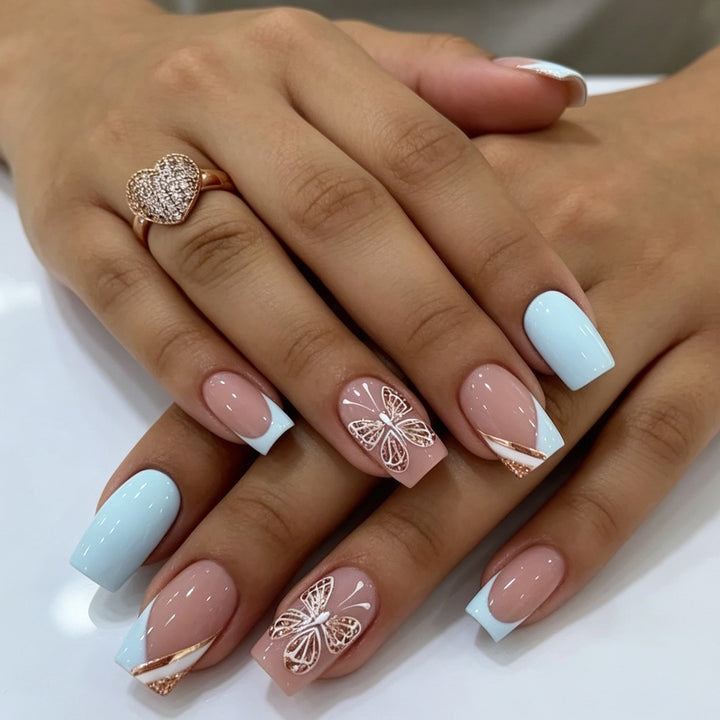 Acrylic Butterfly Nail Art Set Stornfield