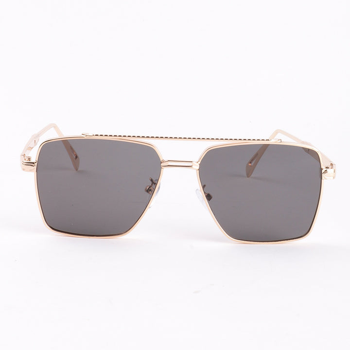 Women's oversized sunglasses with elegant metal frame Stornfield