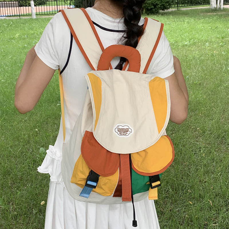 Colorful Patchwork Backpack Stornfield