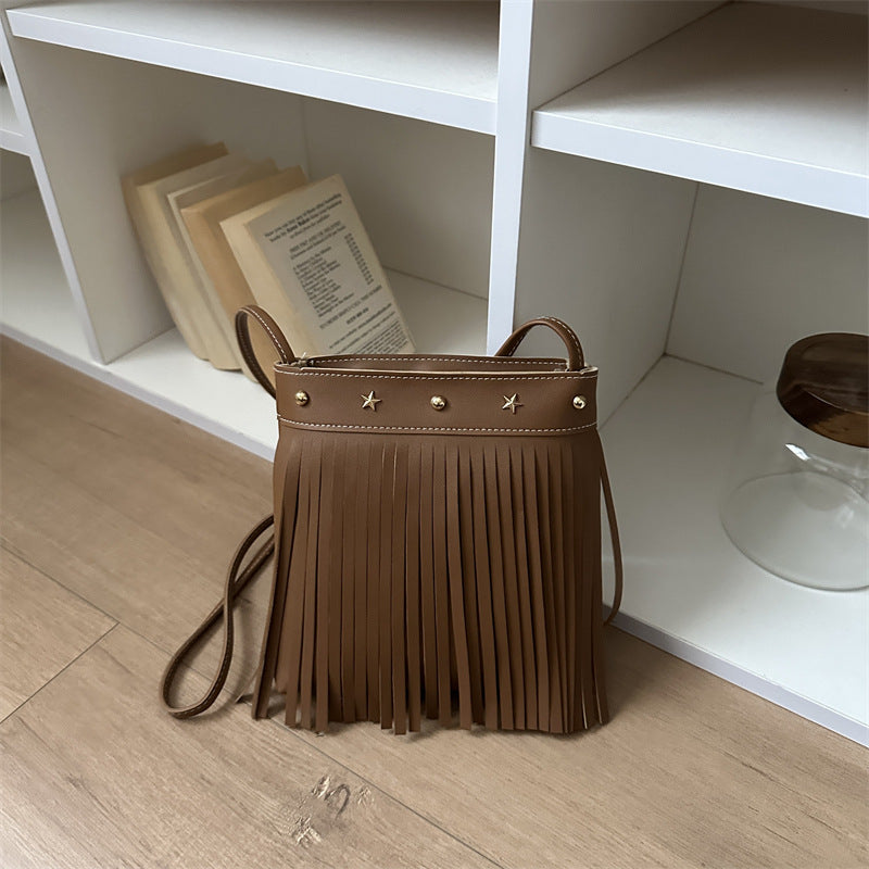 Fringe Crossbody Handbag