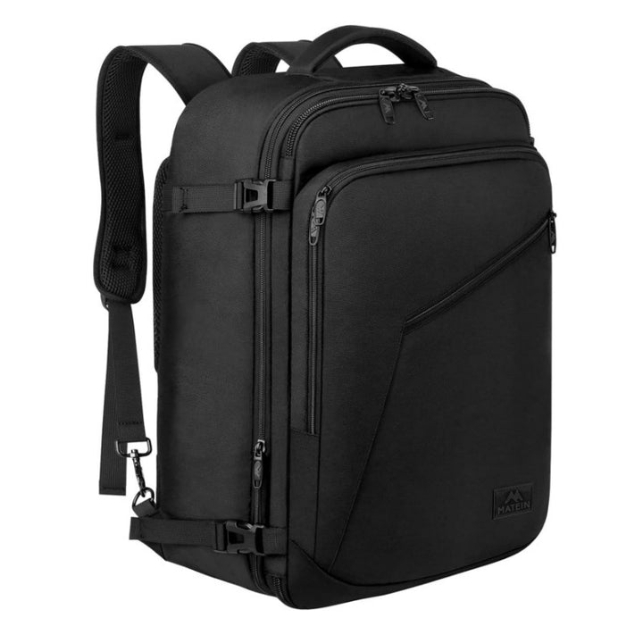 Multifunctional travel backpack with integrated storage compartments and ergonomic design Stornfield
