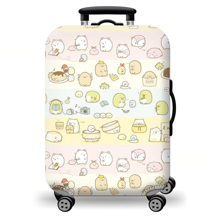 Unisex hard-shell suitcase with playful cat design Stornfield