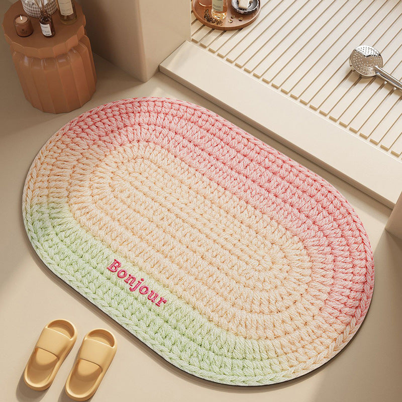 Eco-Friendly Crochet Bath Rug