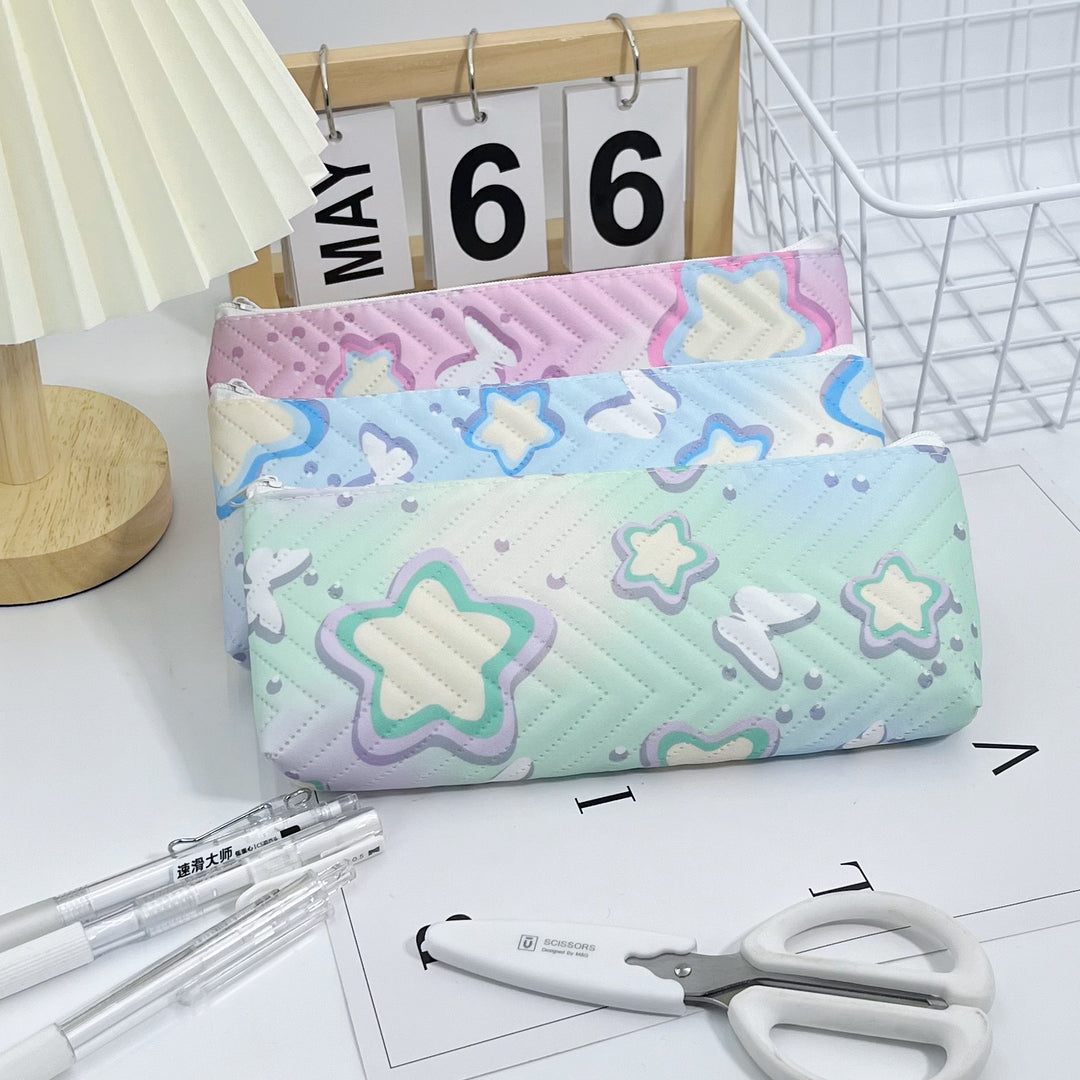 Quilted Butterfly Print Pencil Case Stornfield