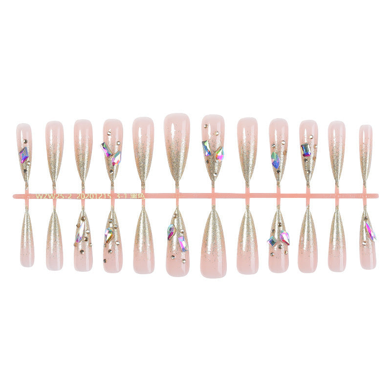 Authentic Dramatic Artificial Nail Set Stornfield