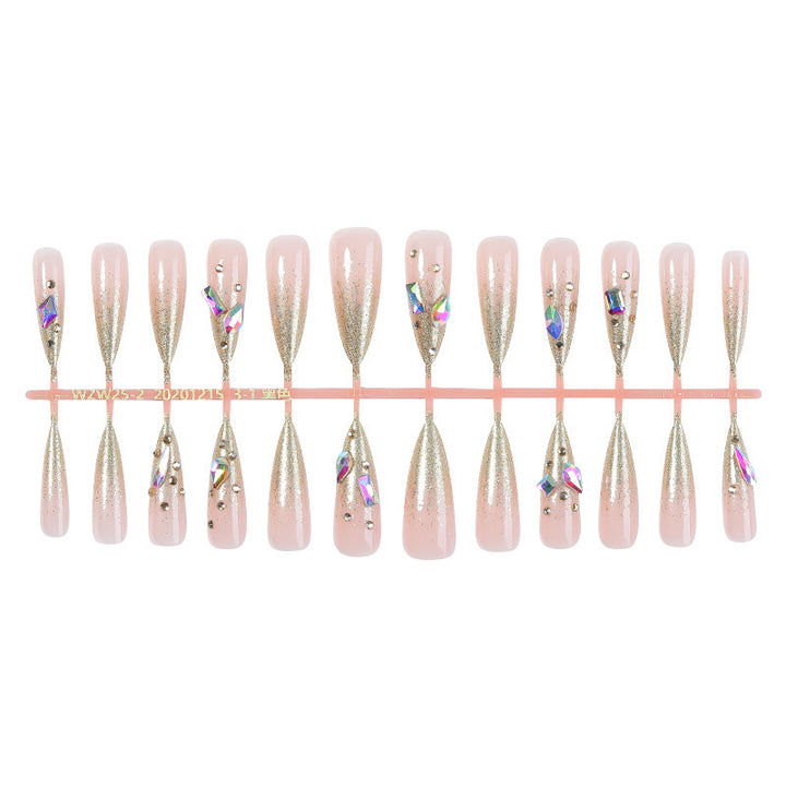 Authentic Dramatic Artificial Nail Set Stornfield