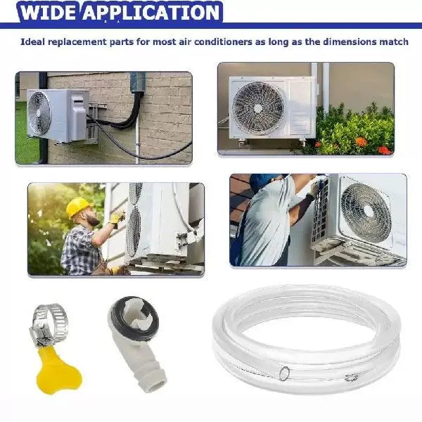 Unisex One Size Universal Device Hose Bend Connection with Removable Plug and Stainless Steel Clamp Stornfield
