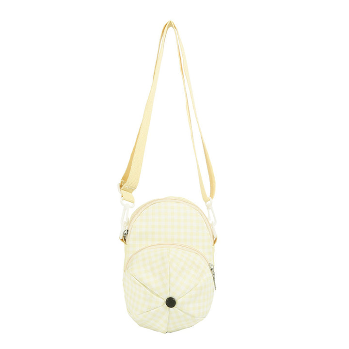 Stylish Gingham Crossbody Bag