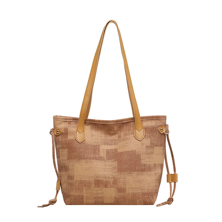 WoTextured Canvas Tote Bag Stornfield
