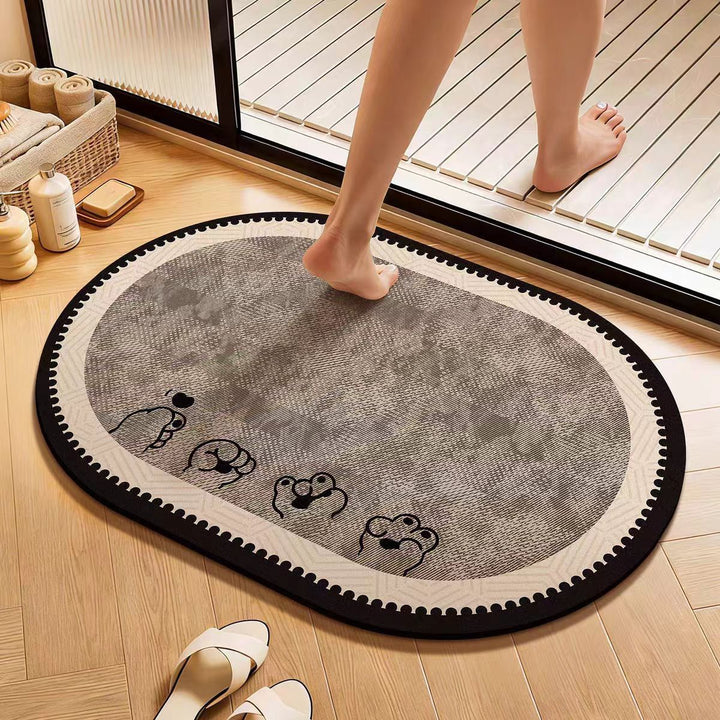 Cartoon-Themed Non-Slip Area Rug