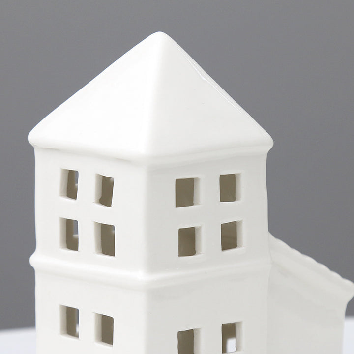 Decorative Ceramic House Lantern Stornfeild 1790310210