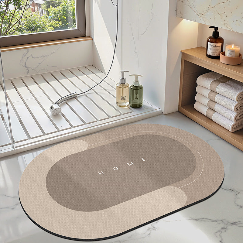 Modern Abstract Bathroom Mat