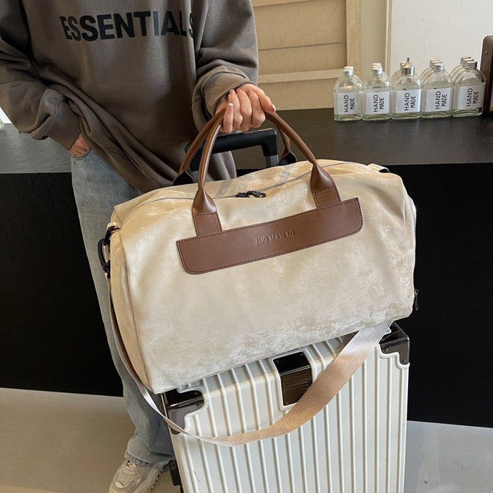 Soft Velvet Travel Duffel