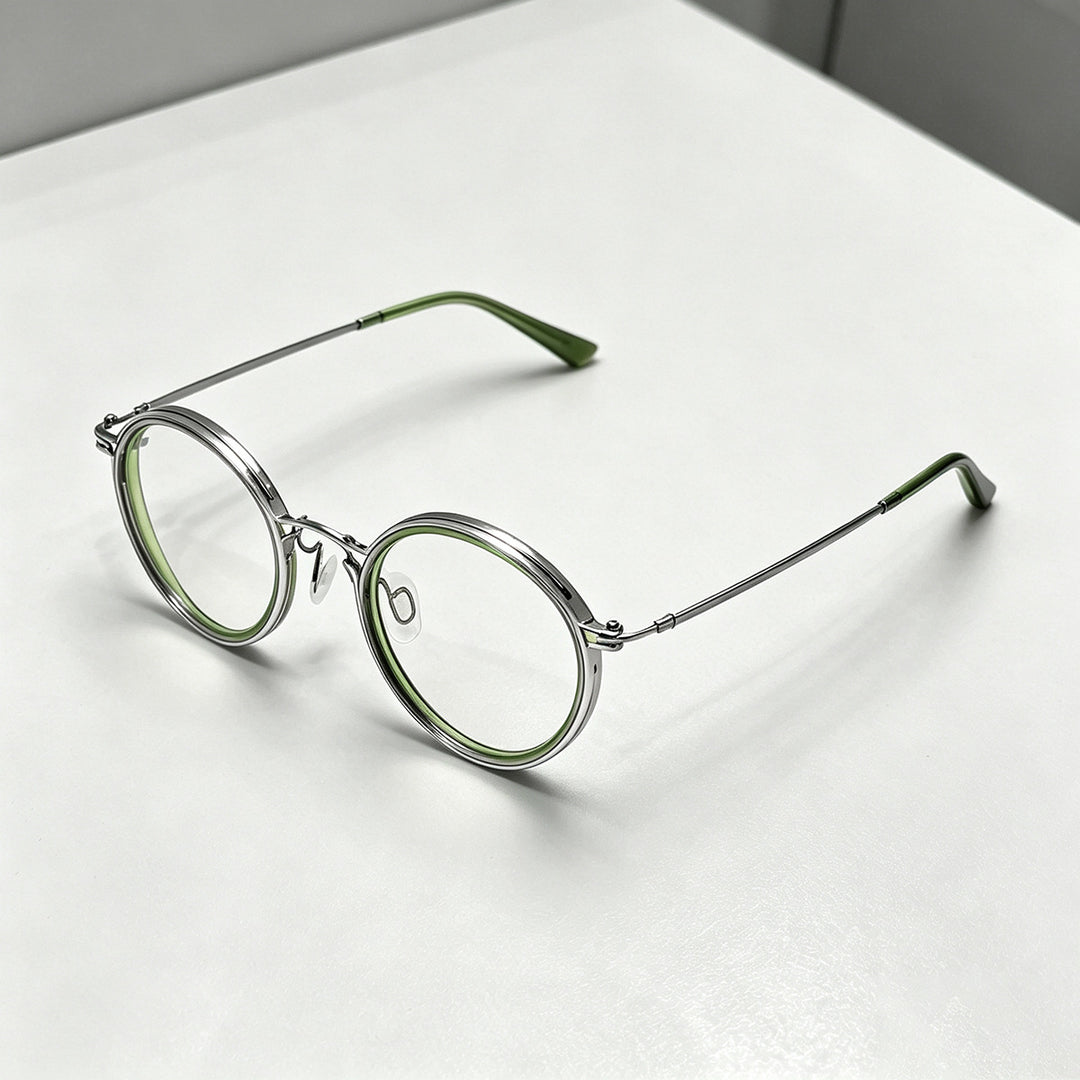 Fashionable Round Frame Glasses Stornfield