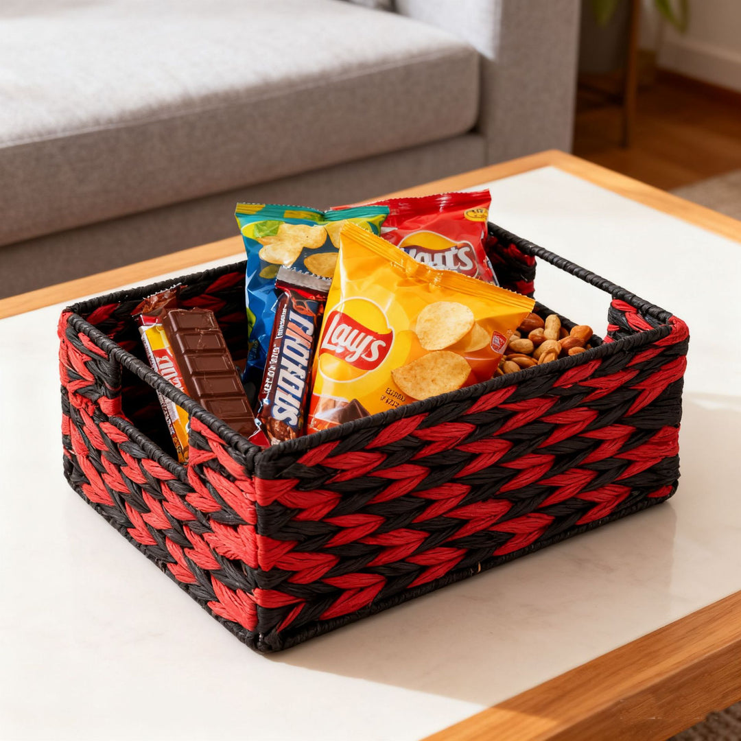 Decorative Woven Storage Box Stornfield