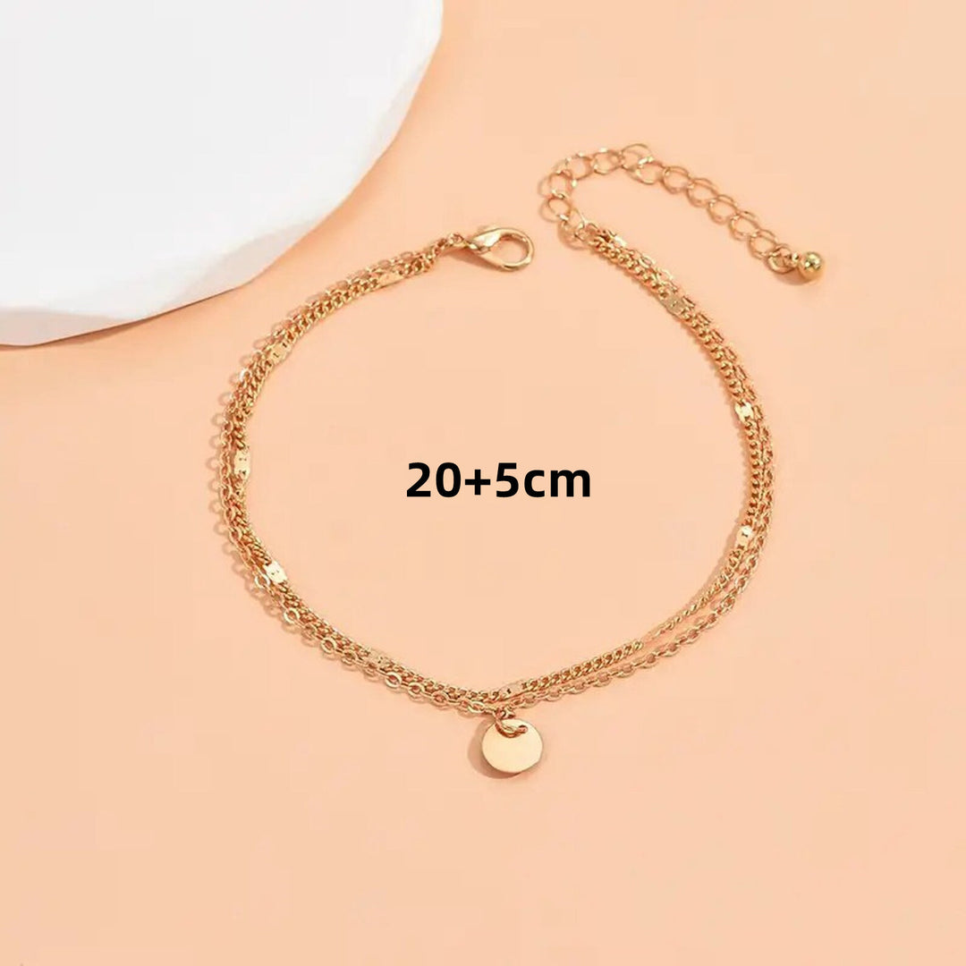 Gold Layered Charm Anklet Stornfield