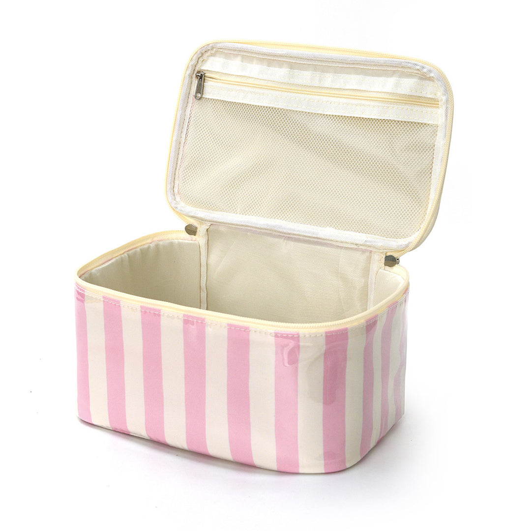 Cosmetic organizer with carry handle and water-repellent coating Stornfield