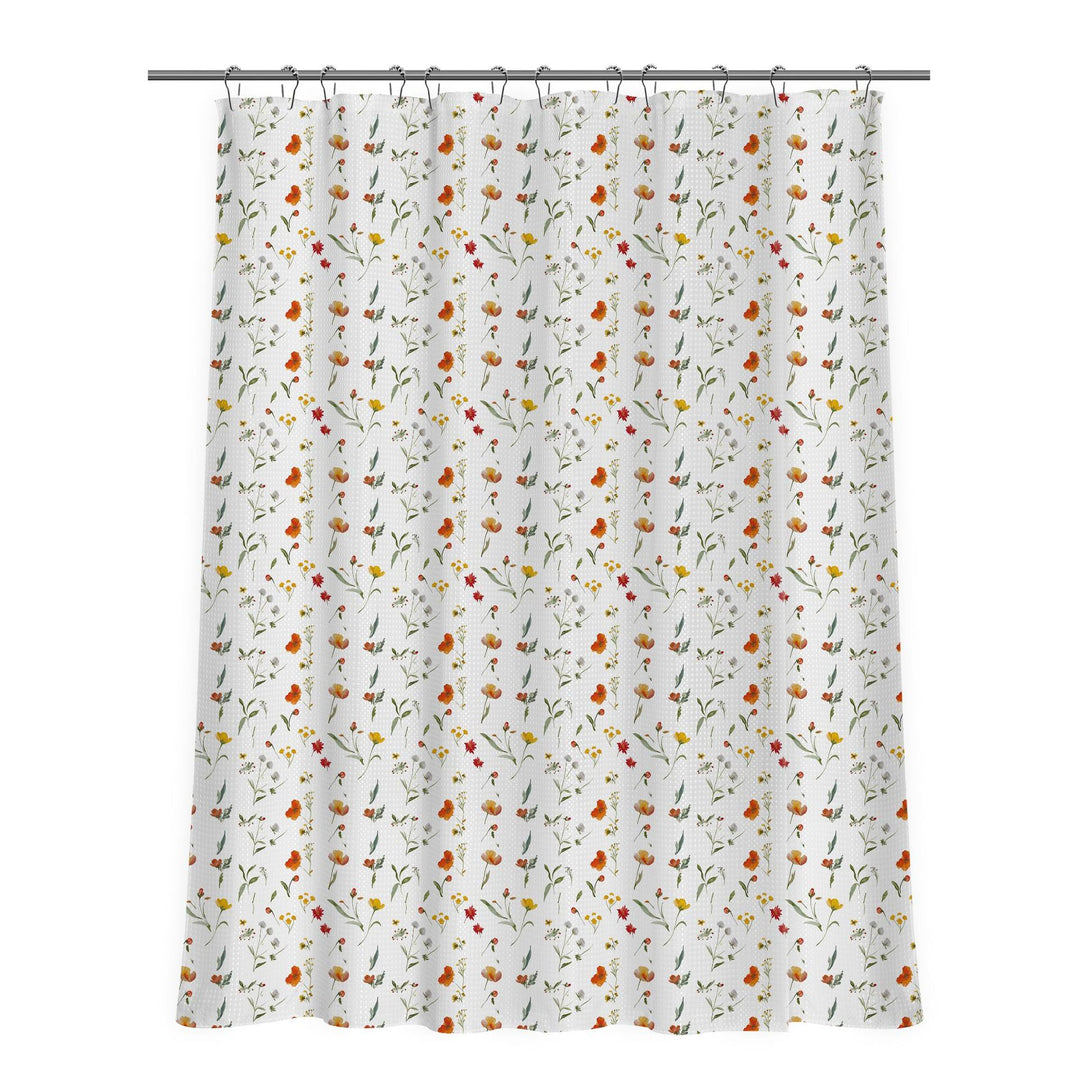 Floral Patterned Shower Curtain Stornfield