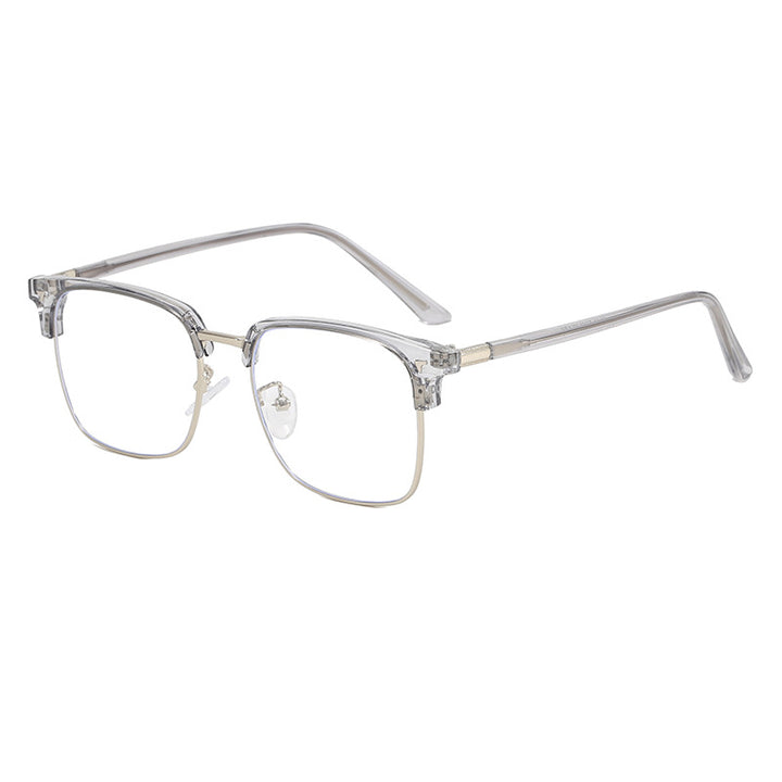 Ladies elegant square glasses with lightweight metal frame Stornfield