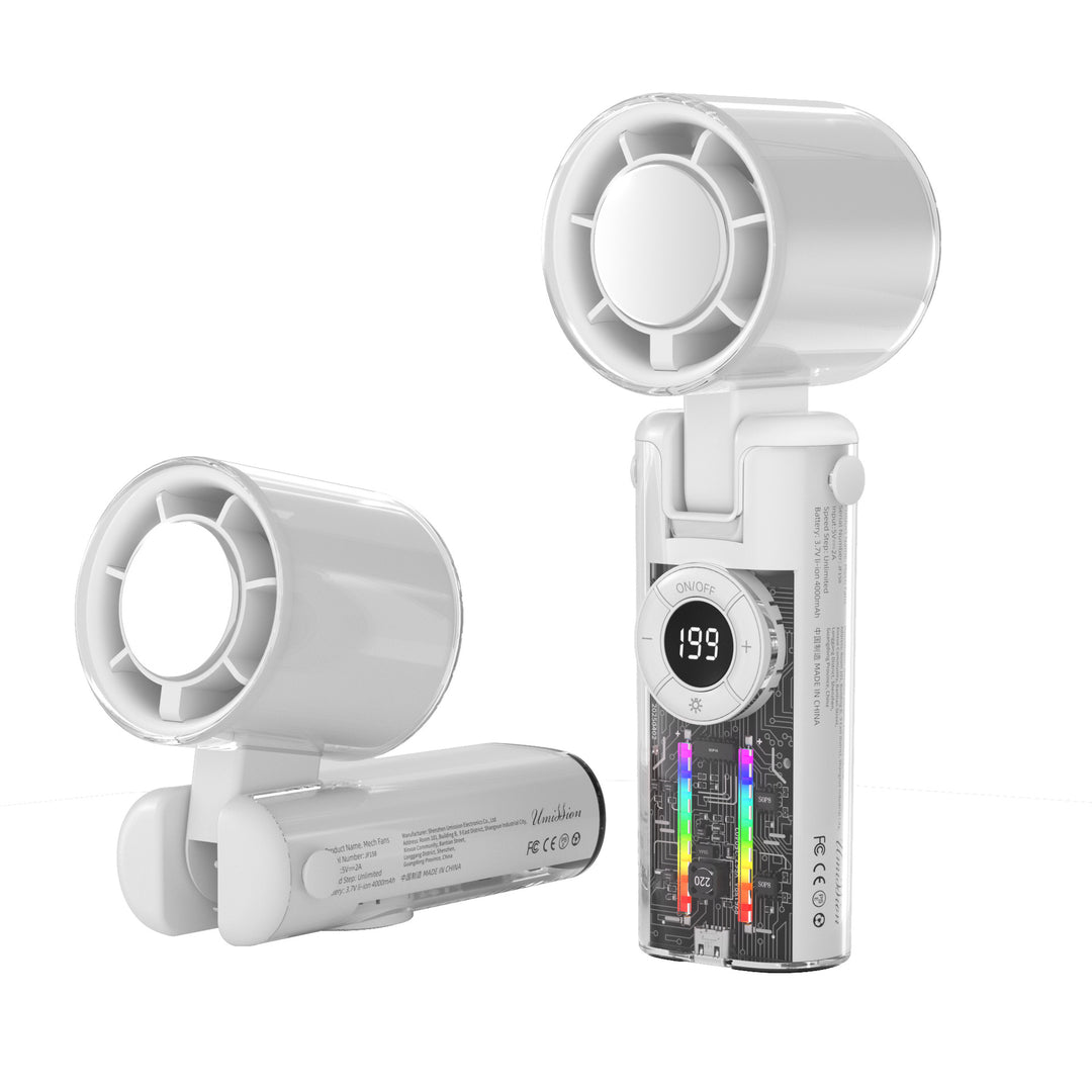Portable Rechargeable Handheld Fan Stornfield