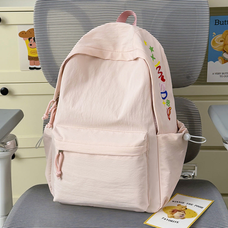 Decorative Character-Embellished Casual Backpack Stornfield