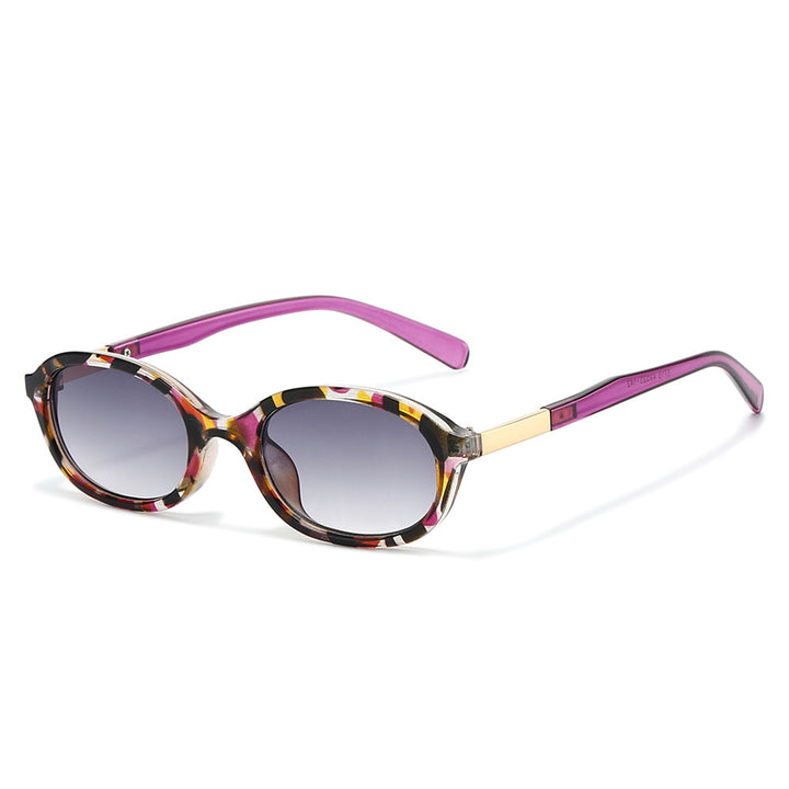 Elegant Vintage Oval Frame Sunglasses Stornfield