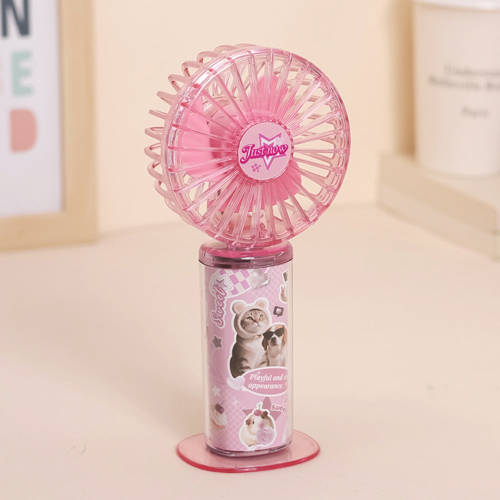 Ladies portable cooling fan with playful animal design Stornfield