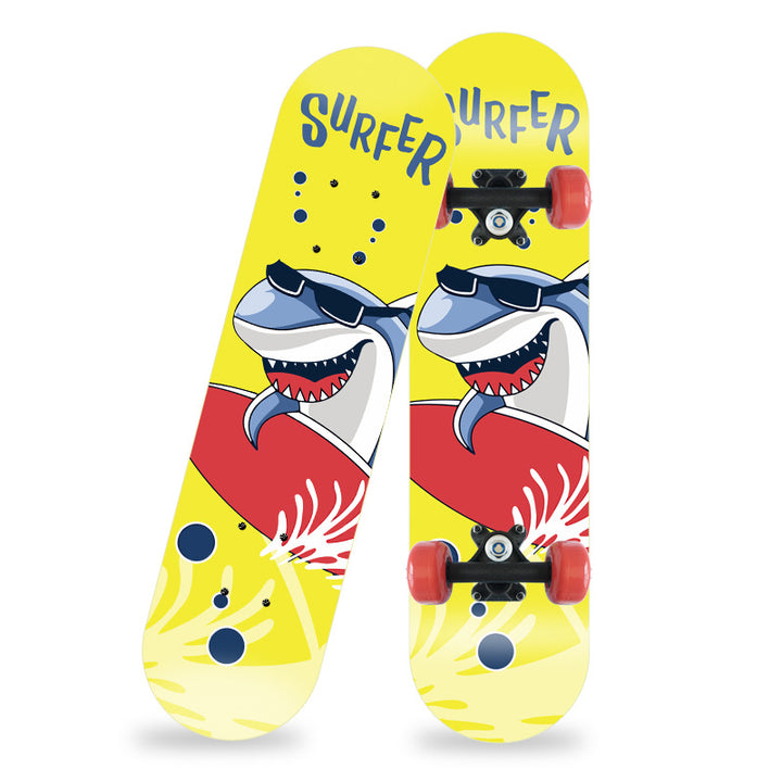 Cartoon-Inspired Mini Skateboard Stornfield