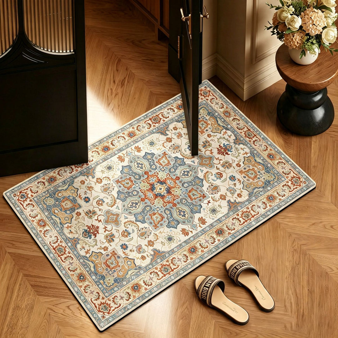 Elegant Vintage-Inspired Bath Mat Stornfield