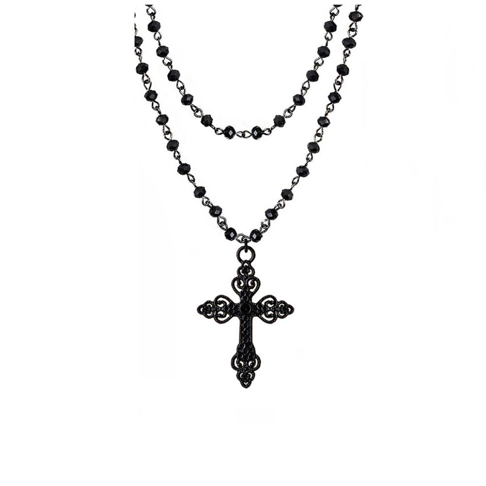 Layered Crystal Moon Jewelry Set Stornfield