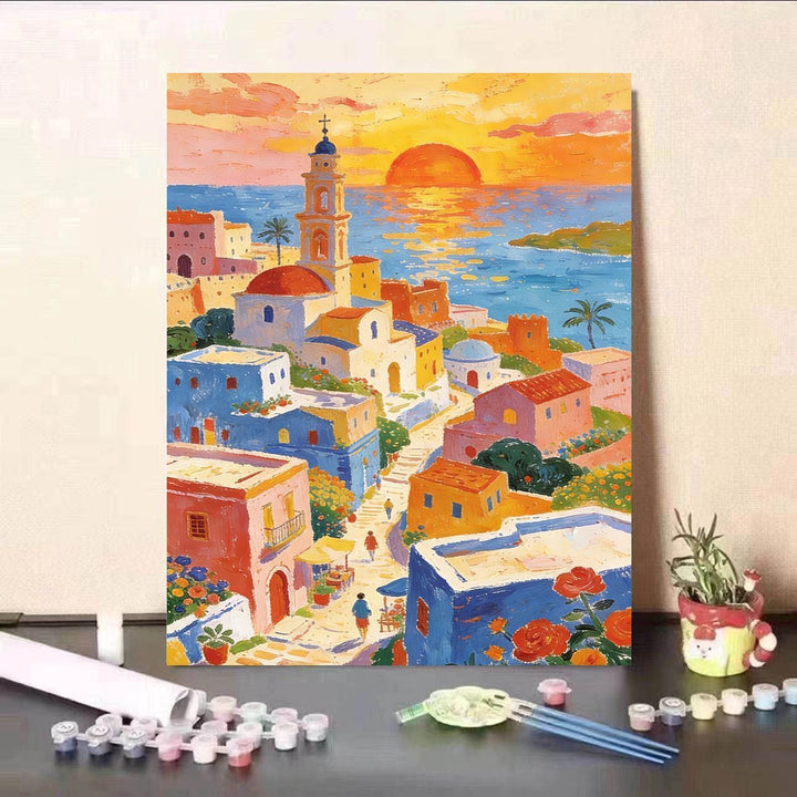 Scenic Sunset Canvas Art Stornfield