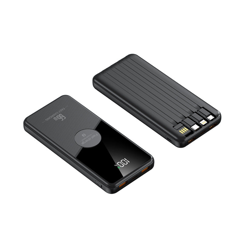 Powerbank with Integrated Digital Charging Display and Fast Charging Function Stornfield
