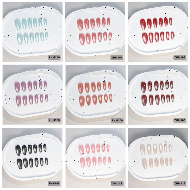 Glossy Press-On Nail Tips Stornfield