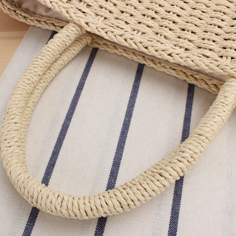 Handbag Made of Durable Natural Woven Material Stornfield