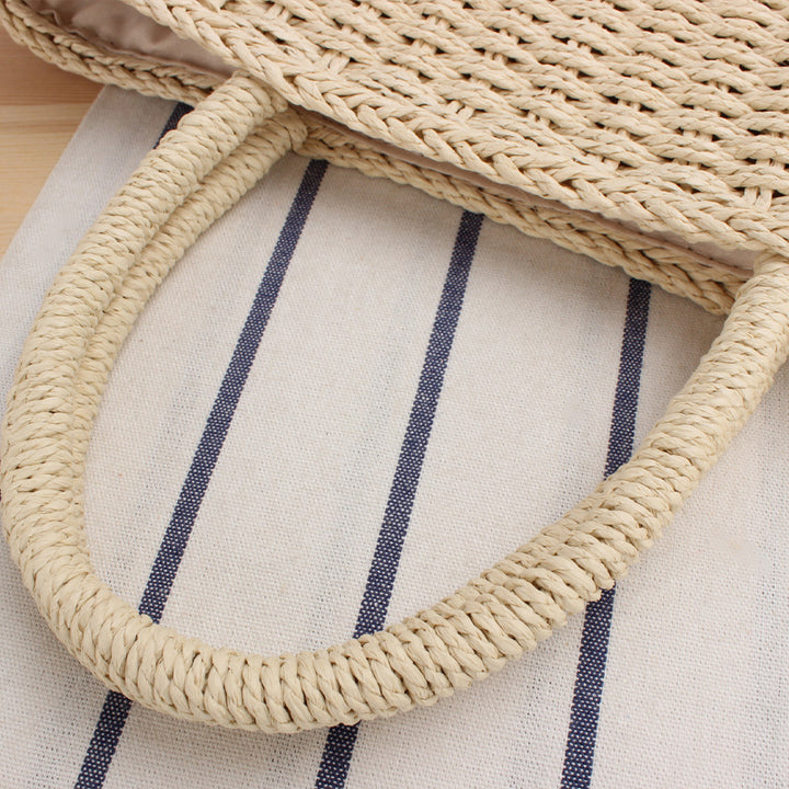 Basket bag with handcrafted weave Stornfield