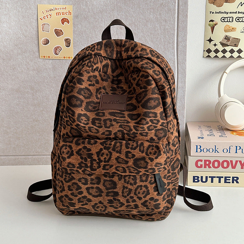 Stylish Animal Print Backpack Stornfield
