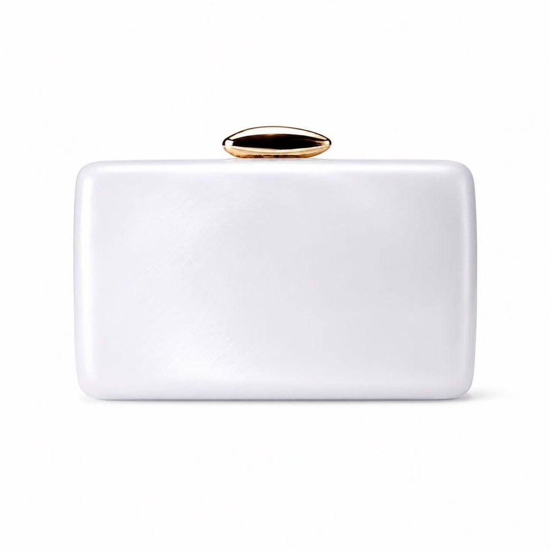 Elegant Textured Box Clutch