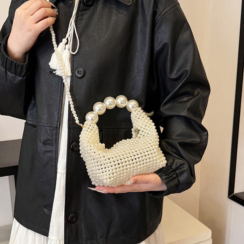 Stylish Beaded Evening Handbag