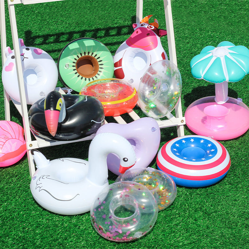 Ladies Inflatable Swimming Ring with Floral Design Stornfield
