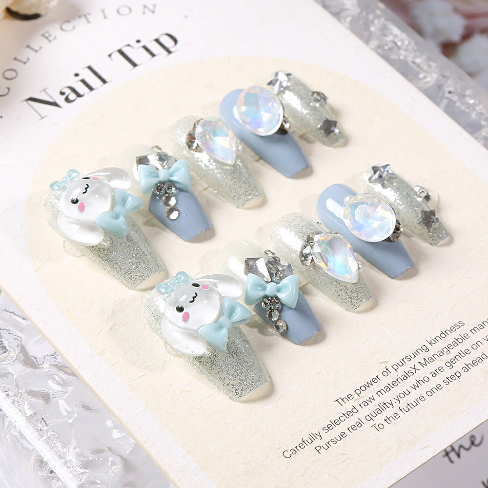 Decorative Cartoon-Themed Press-On Nail Set Stornfield