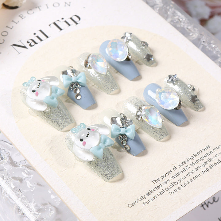 Decorative Cartoon-Themed Press-On Nail Set Stornfield