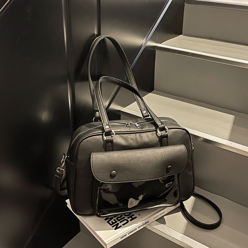 Elegant shoulder bag with multifunctional compartments Stornfield