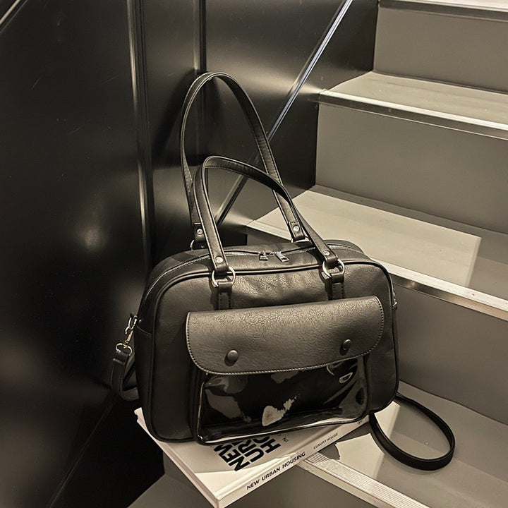 Elegant shoulder bag with multifunctional compartments Stornfield