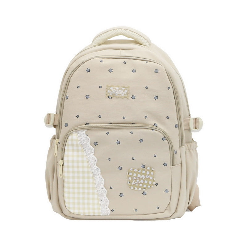 Fun-Patterned Lightweight Backpack Stornfield