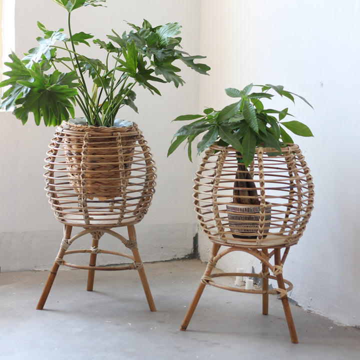 Handmade Rattan Stool Stornfield