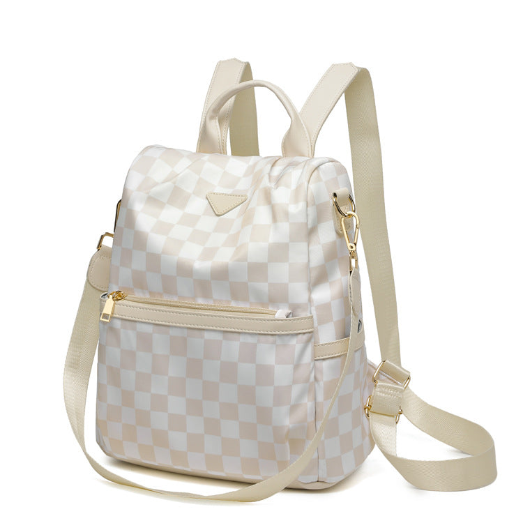 Stylish Checkered Backpack Stornfield