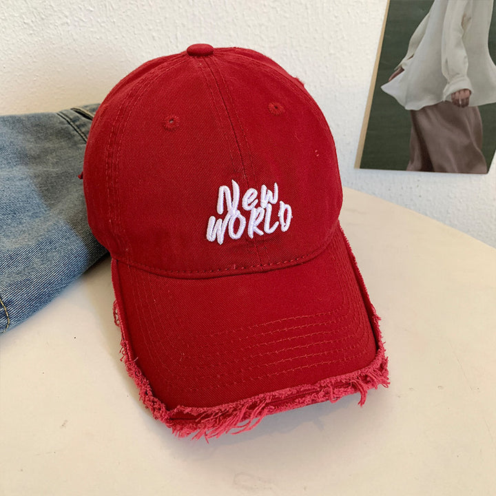 Unisex Distressed Signature Baseball Cap Stornfield