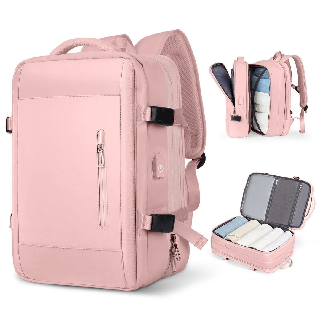 Multifunctional Laptop Backpack with USB Charging Port and Water-Repellent Material Stornfield