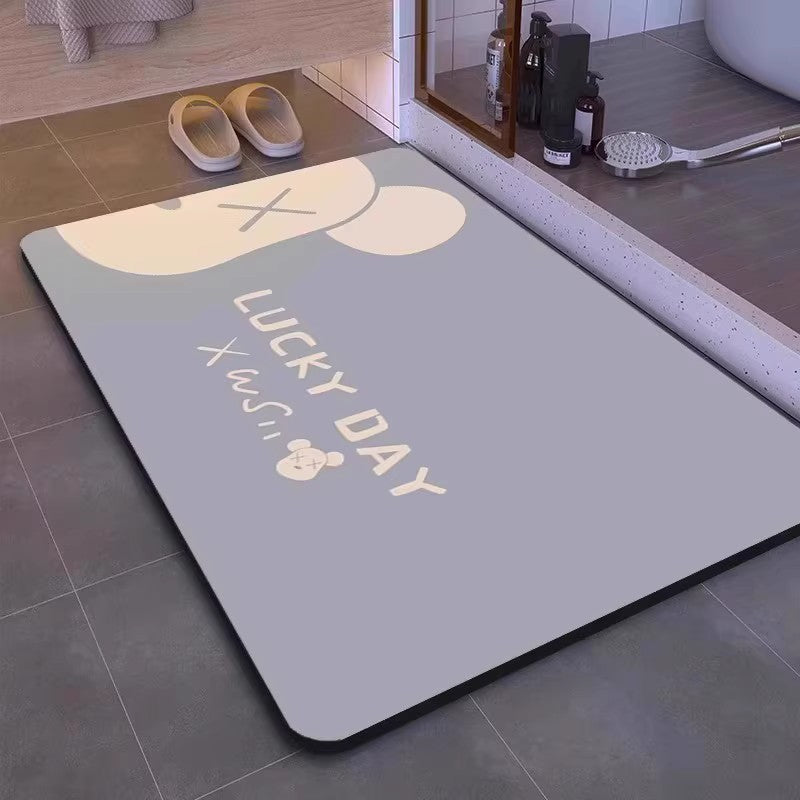 Cartoon-Themed Soft Bath Mat